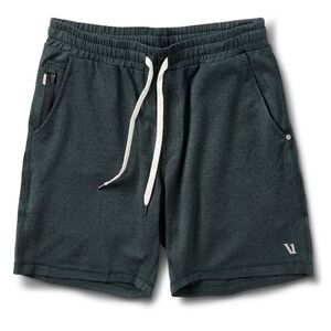 Vuori Ponto shorts (blackened green heather)